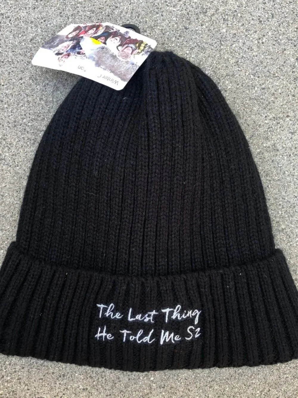 THE LAST THING HE TOLD ME S2 Season 2 Beanie Hat Fleece Sherpa Lined Production